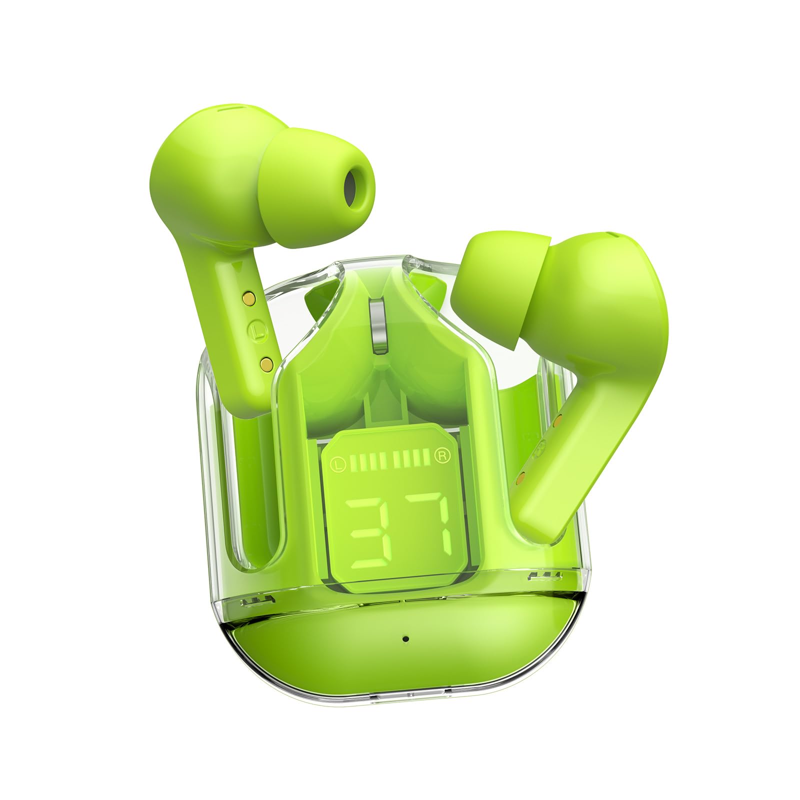 YELKUTT Y60 Cuffie Bluetooth 5.4 – ENC, IPX7, 50h Autonomia, 6 Microfoni, Driver 14,2mm, Hi-Res