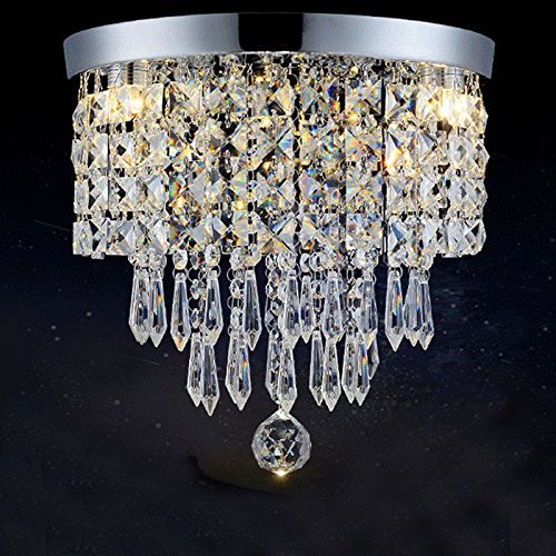 Plafonnier cristal salon et chambre pour créer une ambiance lumineuse chaleureuse