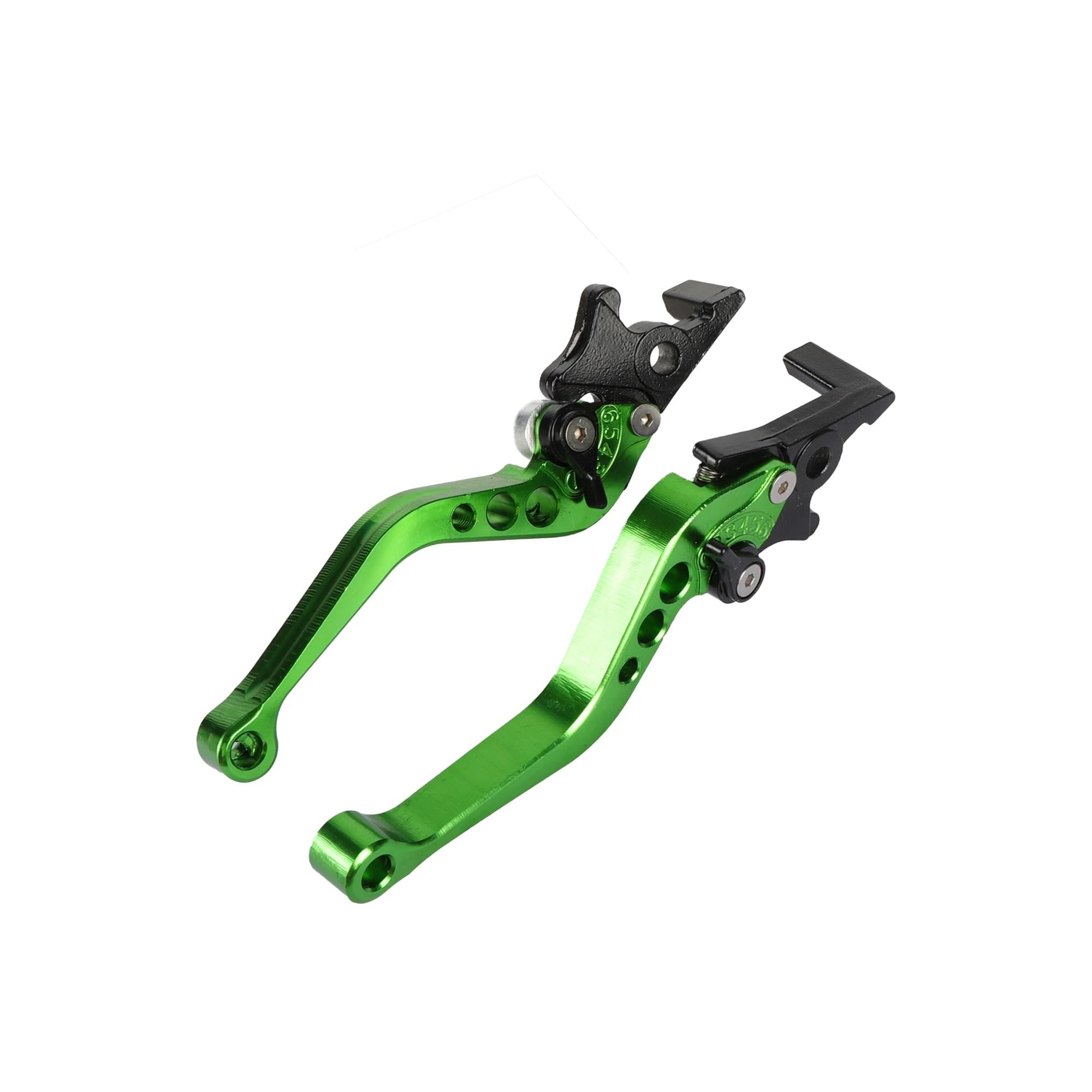 Ywqjiopm Green Motorcycle Brake Clutch Lever Motorcycle Double Disc Brake Universal Double Disc Brake Handle Lever Motorbike Modification Accessories Brake Lever