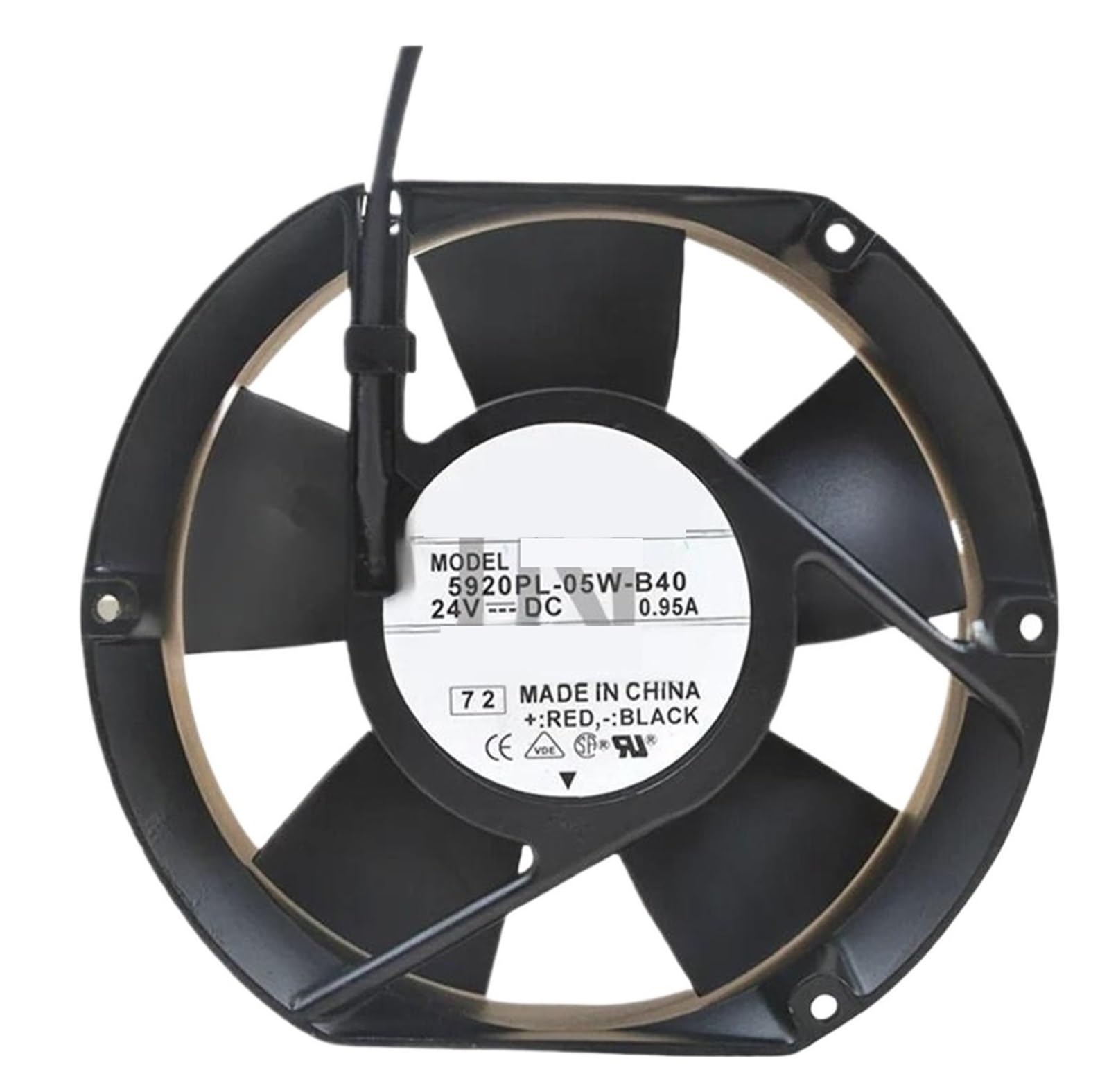 YMUGUEGH Cooling Fan 5920PL-05W-B40 24V 0.95A 172x150x50mm