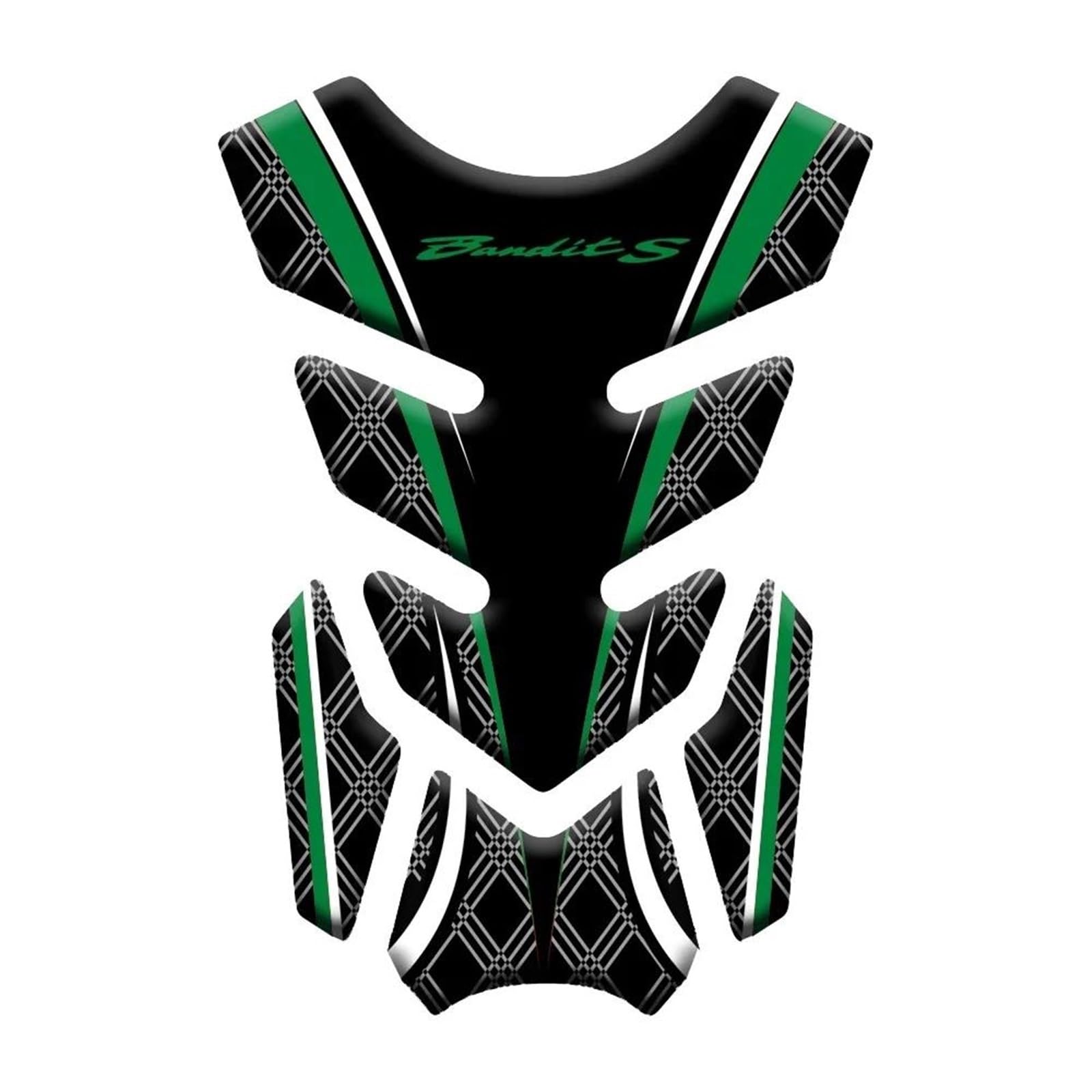 Motorcycle Tank Pad Gel Protector Sticker Accessories for Suzuki for Bandit 600 650 1200 1250 650S 600S ABS Tank Sticker(Color5)