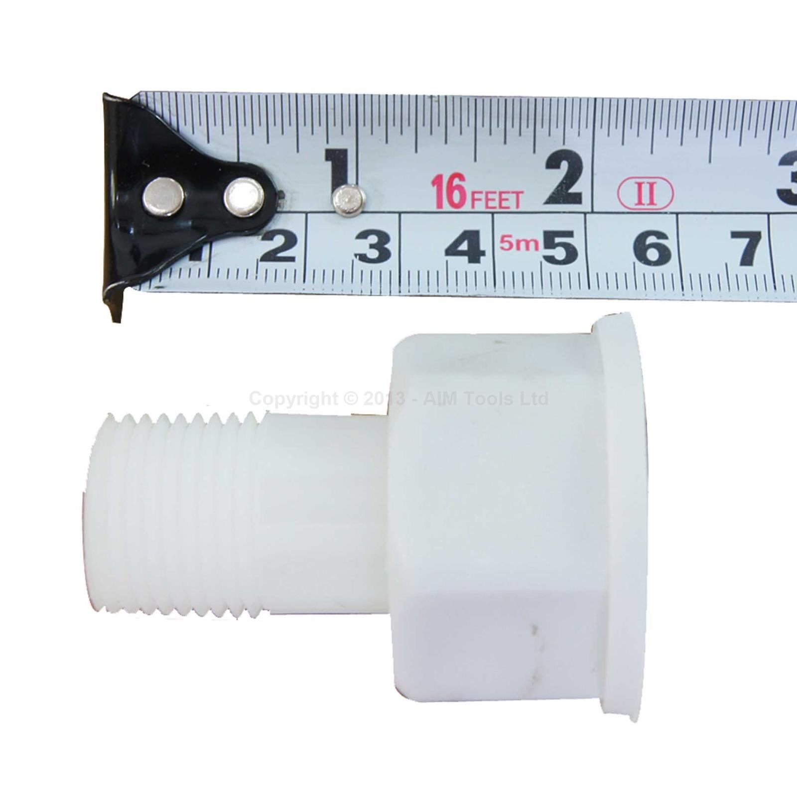 KATSU Contador de Agua Fría, Medidor de Flujo de Agua Doméstico de Jardín de Plástico ABS de 15 mm, Tipo Húmedo 15180515