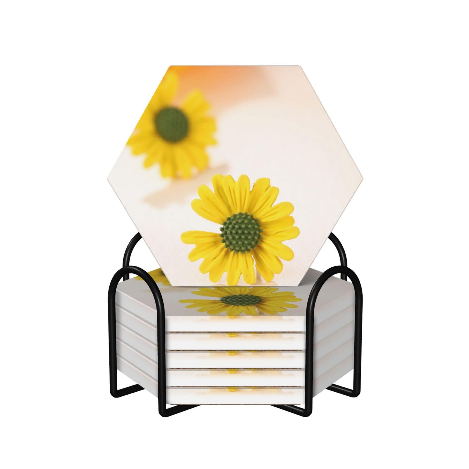 Dessous de verre en céramique et liège, cadeau idéal de crémaillère
