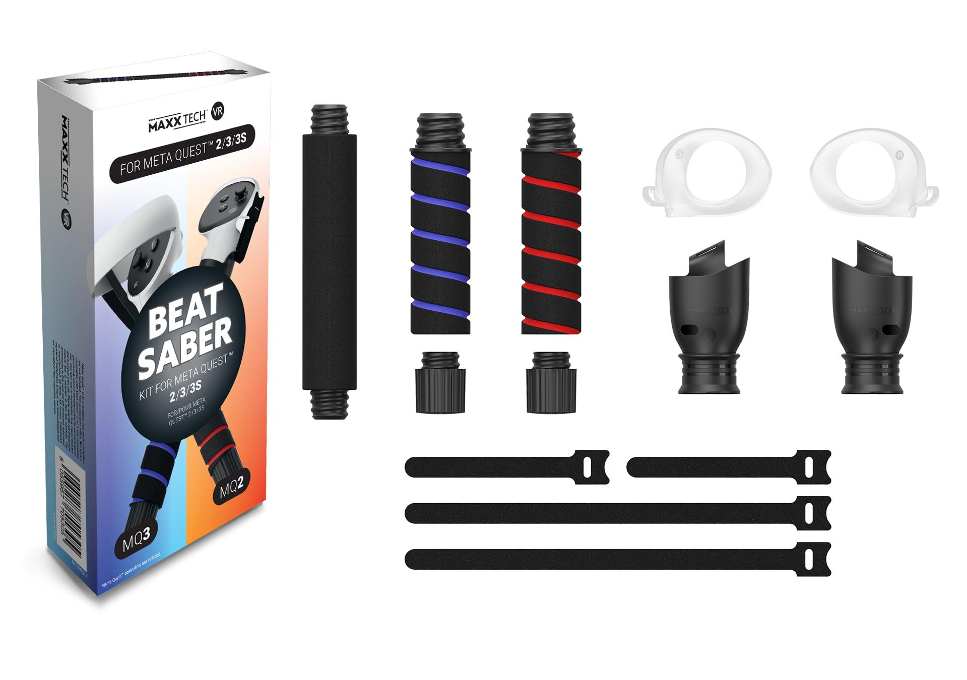 Amazon.com: Maxx Tech VR Beat Saber Kit – designed for Oculus/Meta
