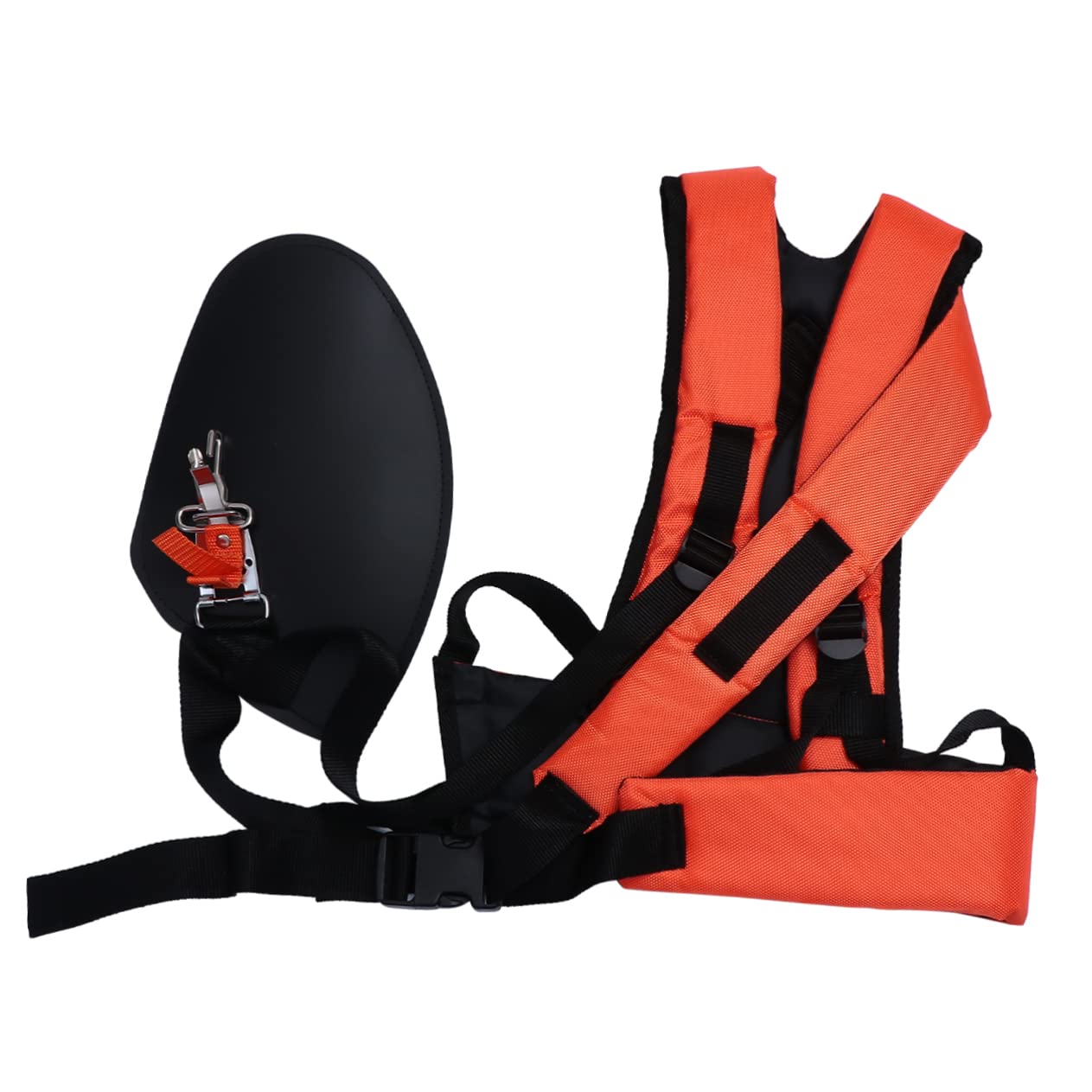Toddmomy Imbracatura Imbottita per Decespugliatore Doppia Tracolla Resistente e Antiusura Regolabile per Utensili Elettrici Pesanti per Agricoltura e Giardino