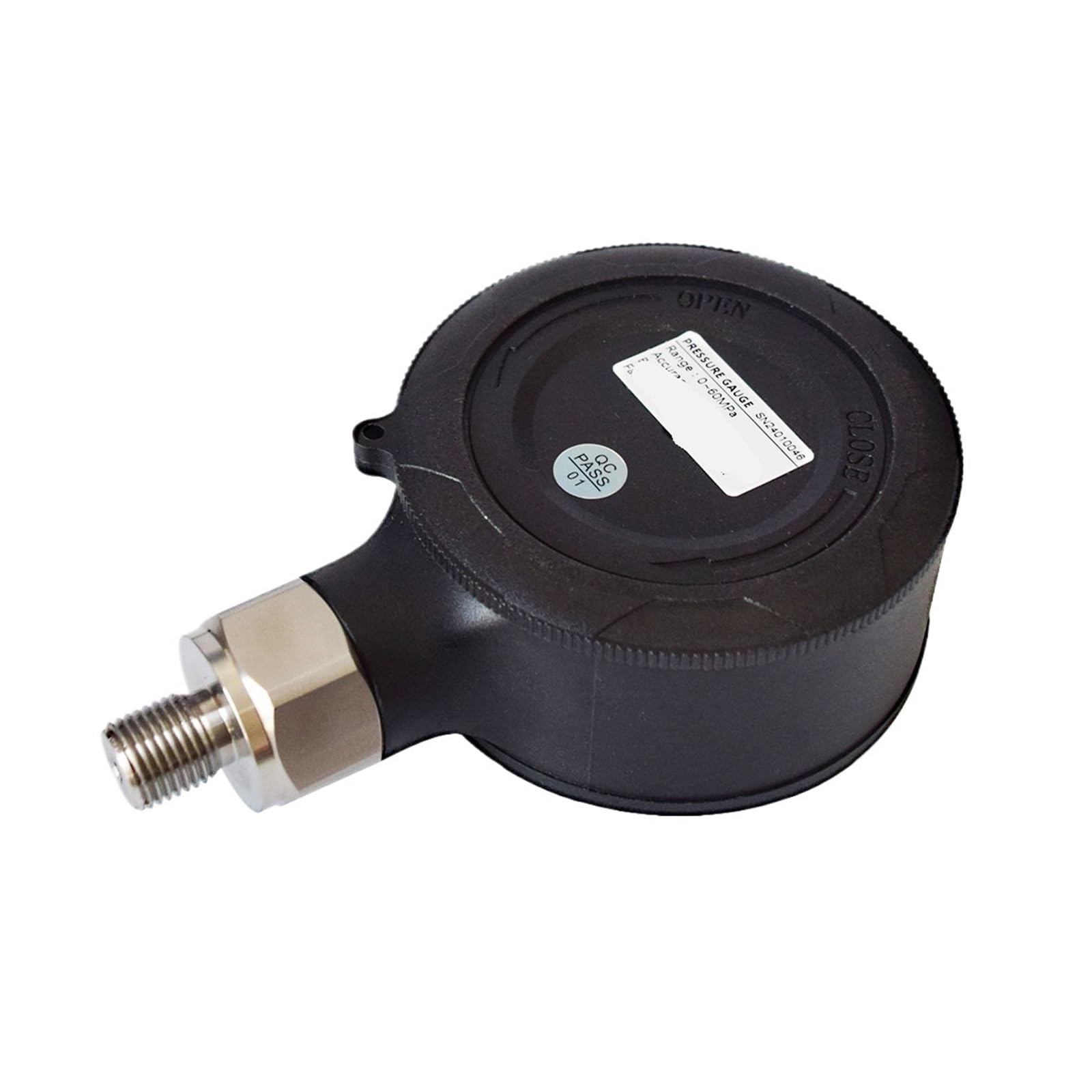 Industrielles hydraulisches Manometer, Genauigkeit 1% FS, 80 mm digitales Manometer for Wasser, Luft(0-1.6Mpa)