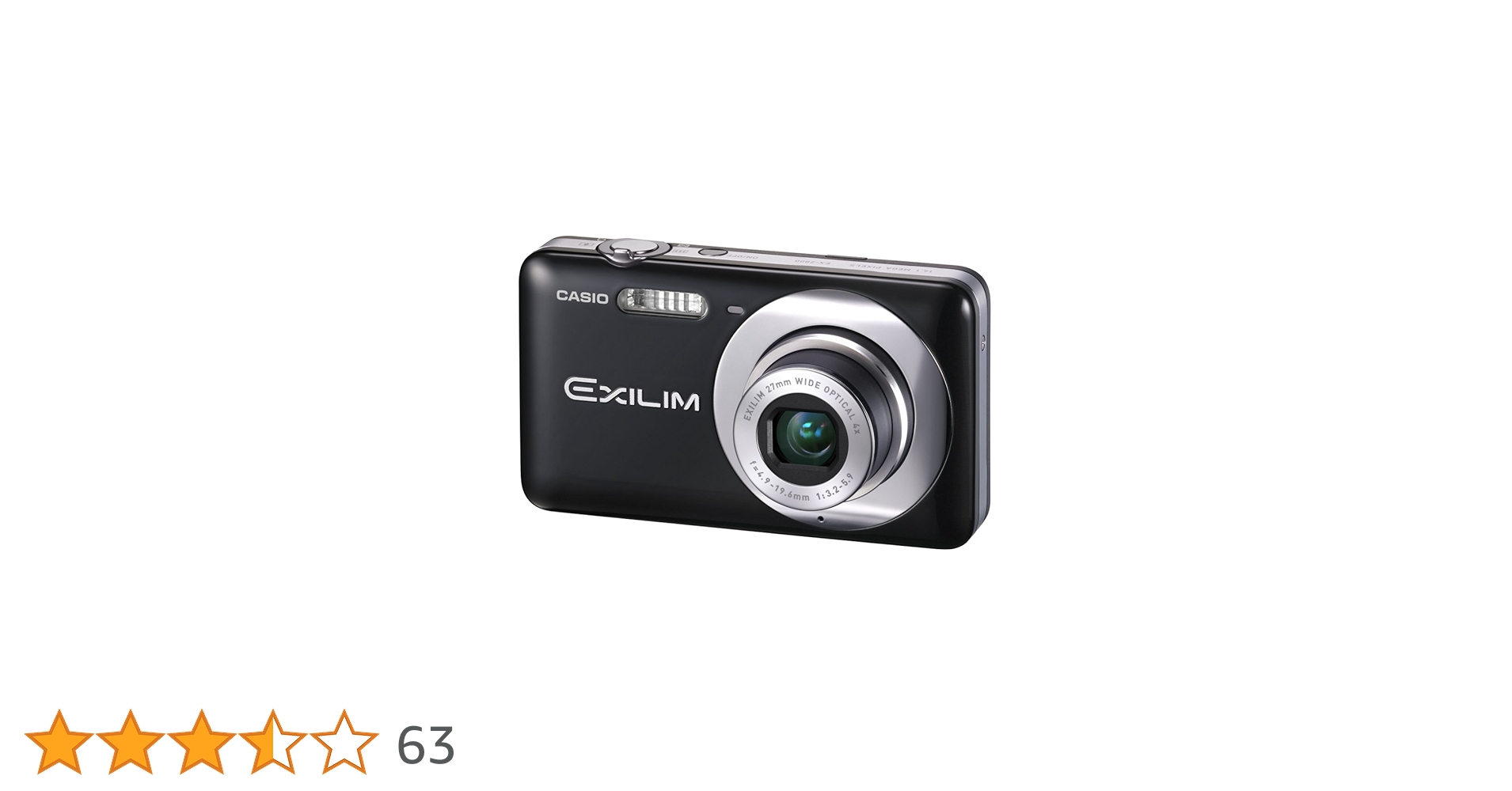 Casio Exilim EX-Z800 Digital Camera - Black (14.1MP, 4x Optical