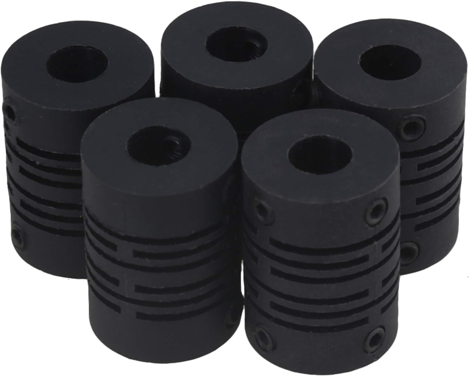 5PCS 6x6mm Hole Dia Plastic Encoder Coupling Stepper Motor Shaft Elasticity