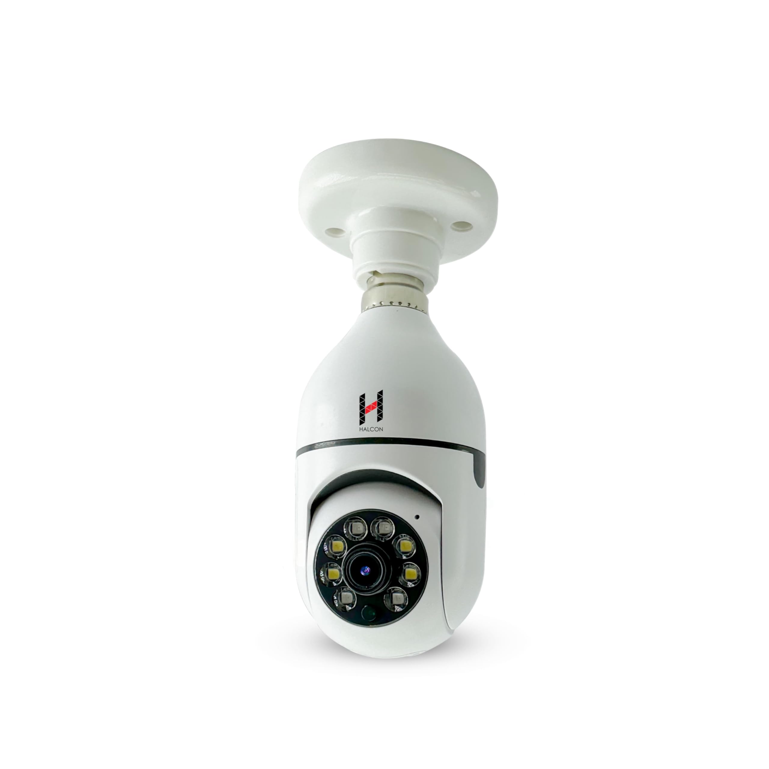 HALCON Eagle-H5-Wi-Fi Camera CCTV Camera 1080p Wireless PTZ Bulb Shape V380 Pro |Indoor 360° Smart Home Security Camera Light Vision 24x7 Continuous Recording with Motion Sensor LED Lights|Light Bulb-image-17