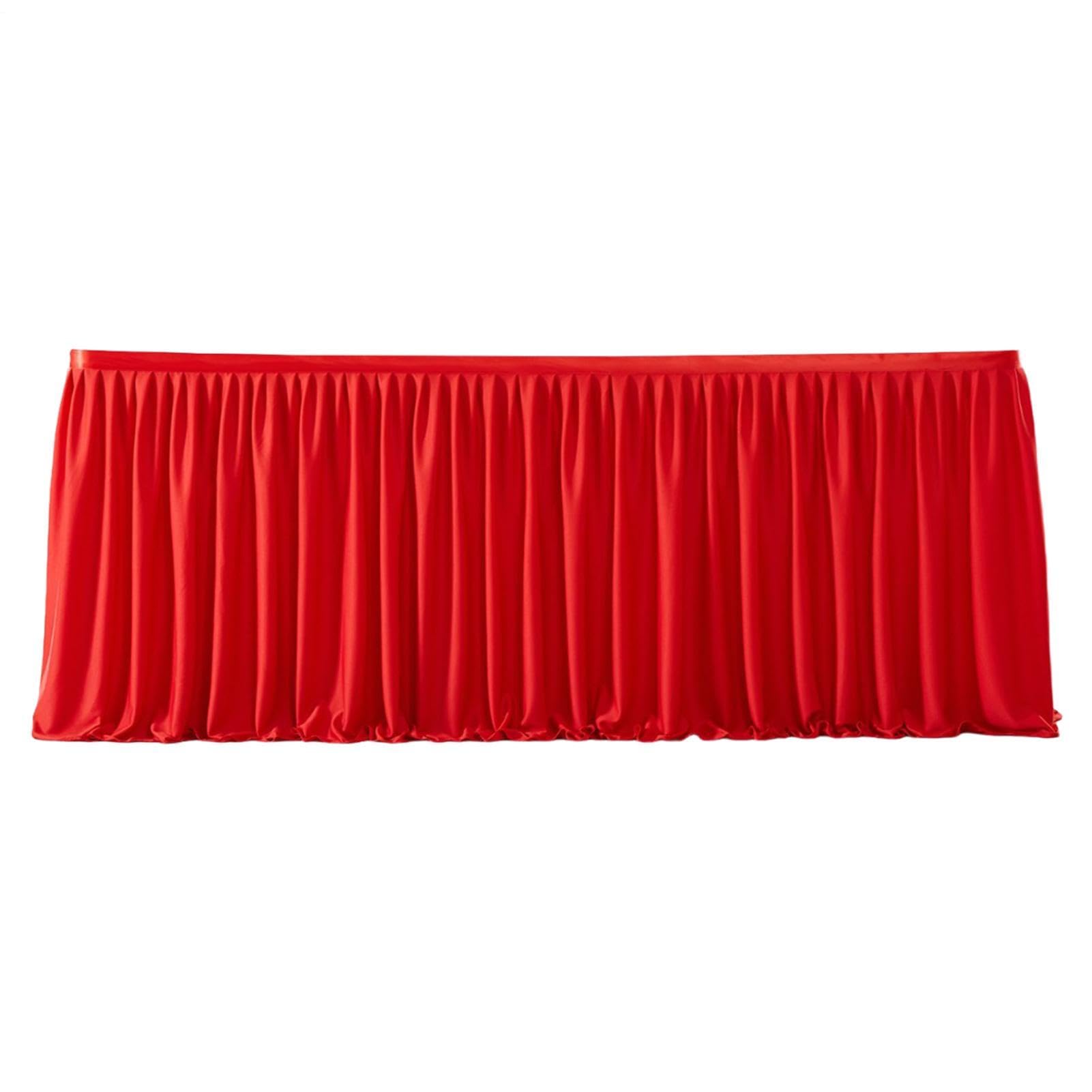 Tablier de table en tissu pour décoration de fête d'anniversaire