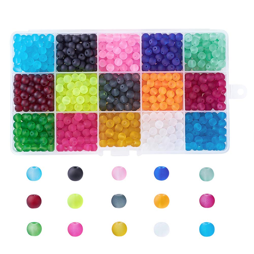 Cheriswelry 12/0 perline rotonde in vetro 2 mm elettrolitico AB colore Iris Pony tubo allentato perline per gioielli braccialetto fai da te fai da te, circa 3304pcs