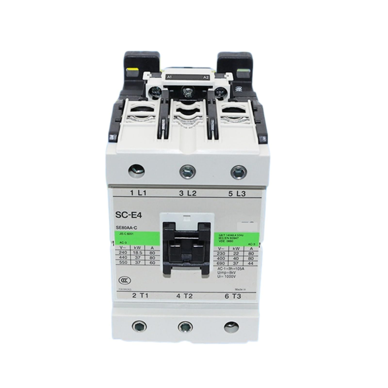 Contactors SC-E4 , AC110V AC220V AC380V Electromagnetic Contactor(AC110V)