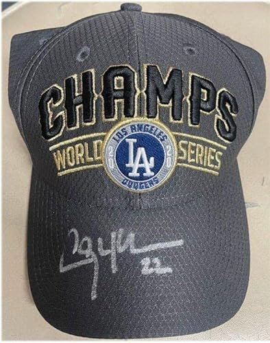 Clayton Kershaw Signed Autographed Hat Cap 2020 World Series Champs Dodgers MLB - Autographed Hats
