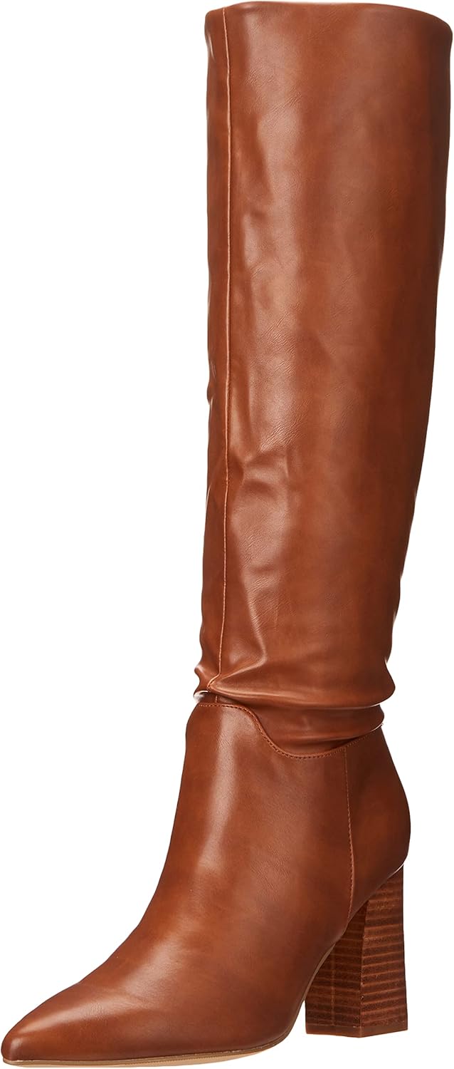Madden Girl Women's Fairfield Knee High Boot, Tan Paris, 7