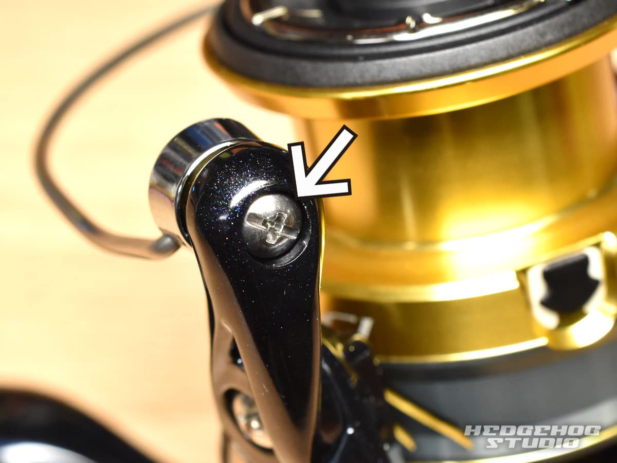 HEDGEHOG STUDIO 22 Sahara Handle Knob Bearing Kit for Spinning Reel (+2BB) SHG