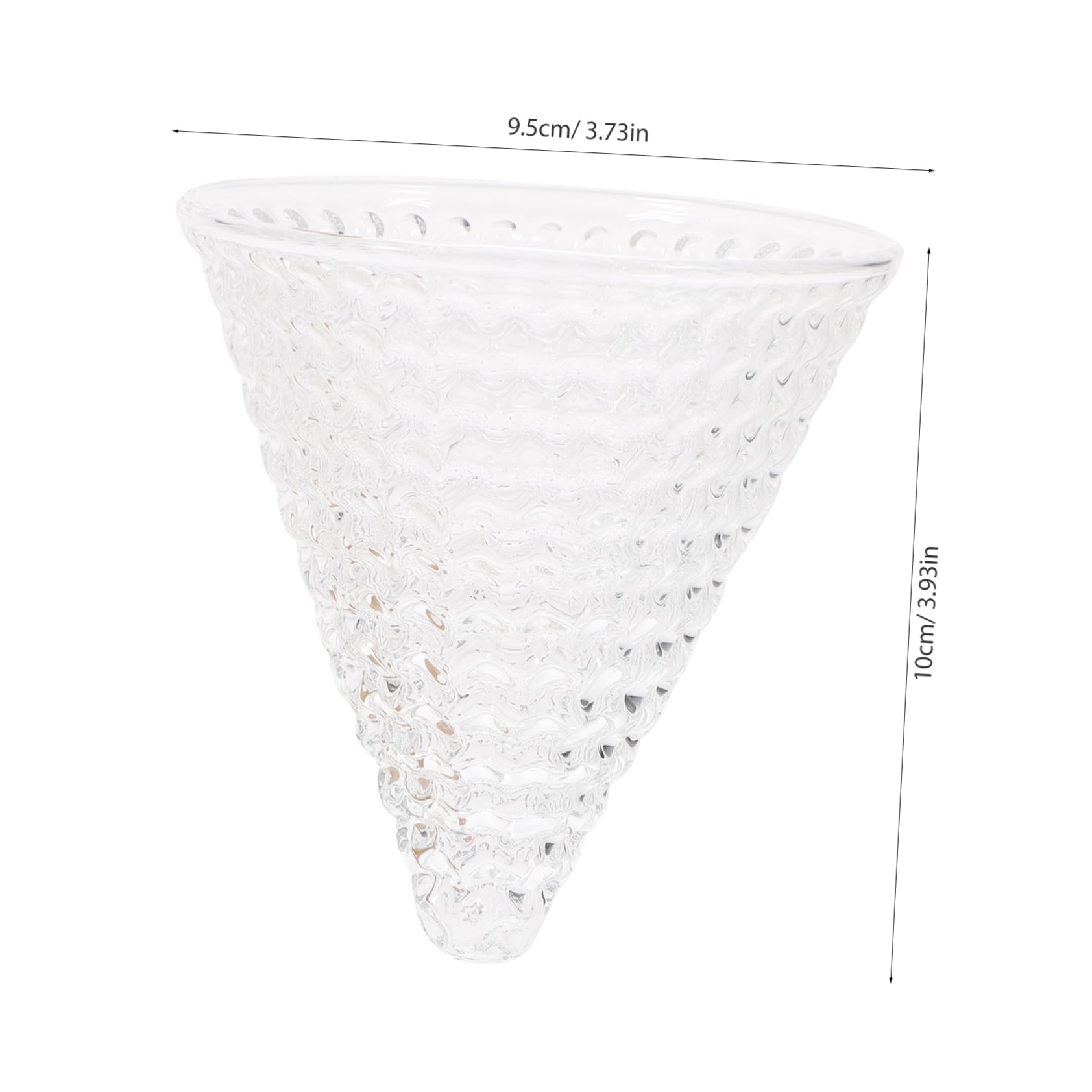 Cabilock 2 Juegos Recipiente De Filtro Cónico Filtrar Filtros Descafeinado Té Automático Filtro Para Maquina De Cafe Jarabe Café Llevar Manosear Filtro De Cafetera Embudo Cafeteras Vidrio