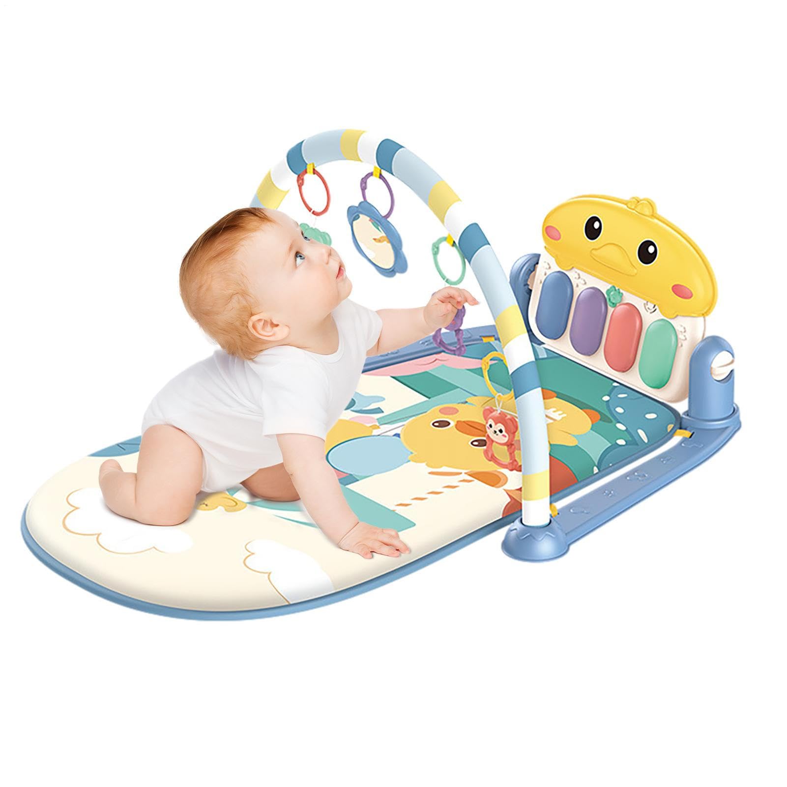 Maty Aktywności dla Niemowlaka | Kick and Play Piano Gym Center z muzyką i