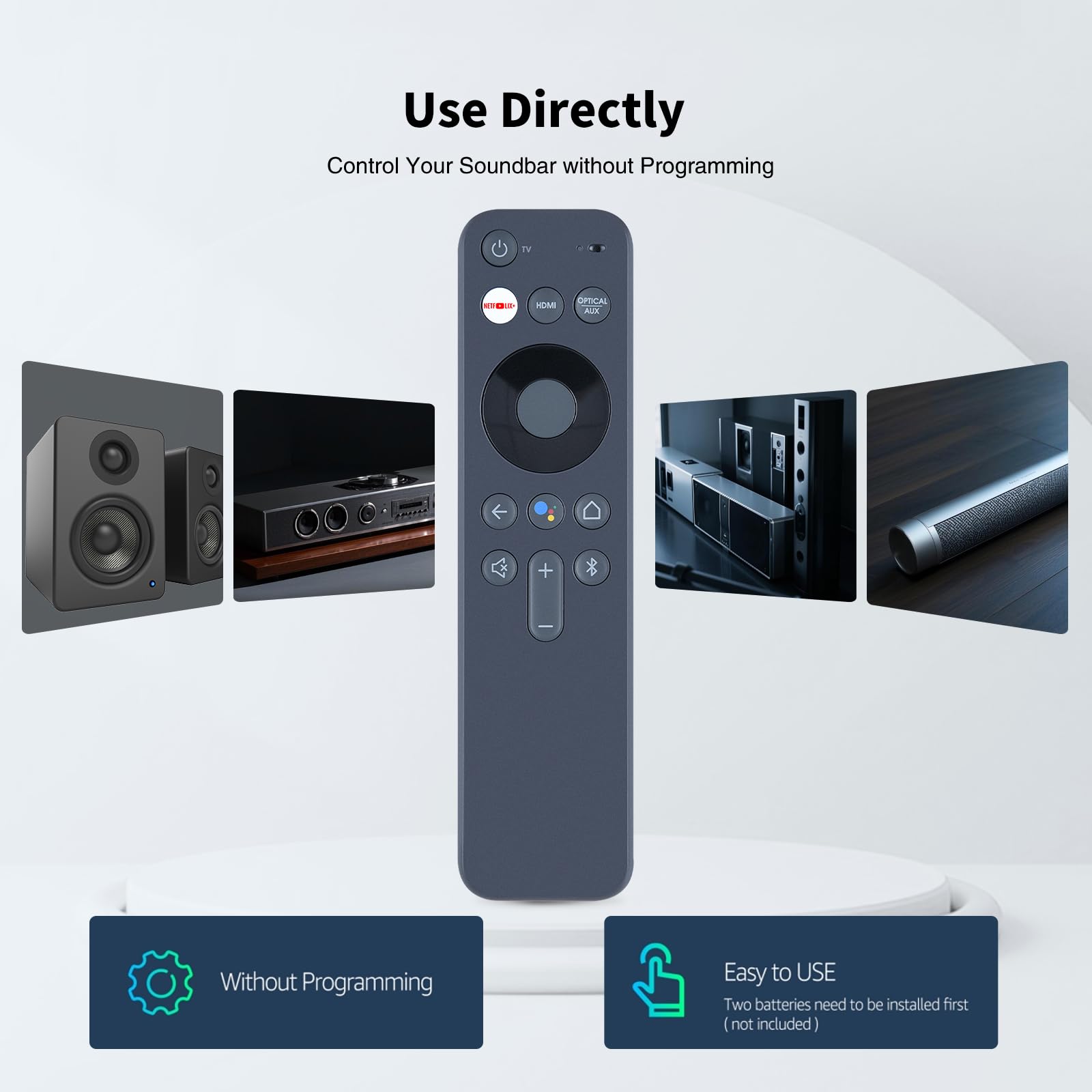 Telecomando di ricambio per JBL Link Bar Soundbar con Google Assistant