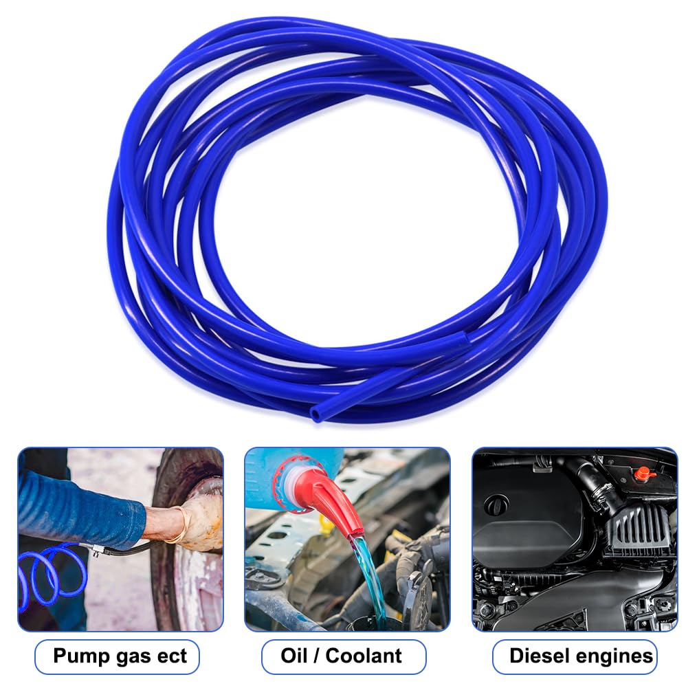 5 mm binnendiameter, onderdrukslang, 3 meter vacuüm siliconenslang voor auto, siliconen vacuümslang, buitendiameter 10 mm, zwart, voertuigkoeler, turbo-koelmiddelslang 5 mm binnendiameter, onderdrukslang, 3 meter vacuüm siliconenslang voor auto, siliconen vacuümslang, buitendiameter 10 mm, zwart, voertuigkoeler, turbo-koelmiddelslang