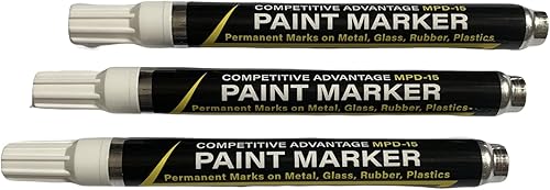 Marcador de pintura esmaltada de ventaja competitiva MPD  Permanente Impermeable Resistente a los rayos UV