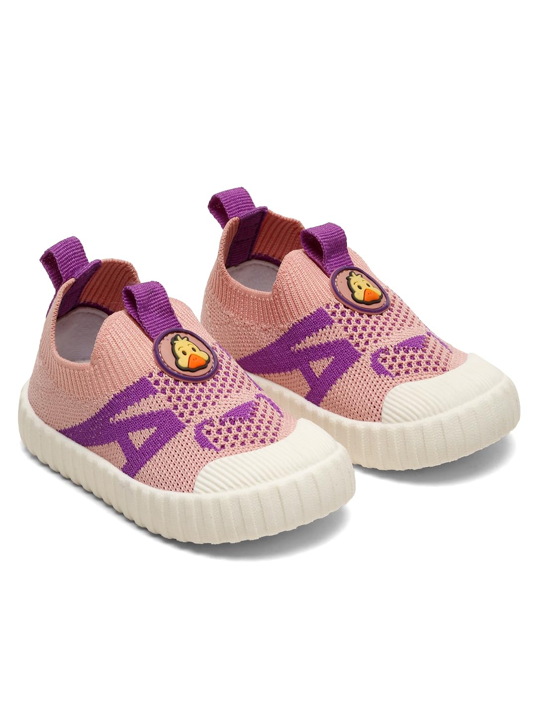 ONYC Ducky Toddler Girls First Step Slip-On Sneakers