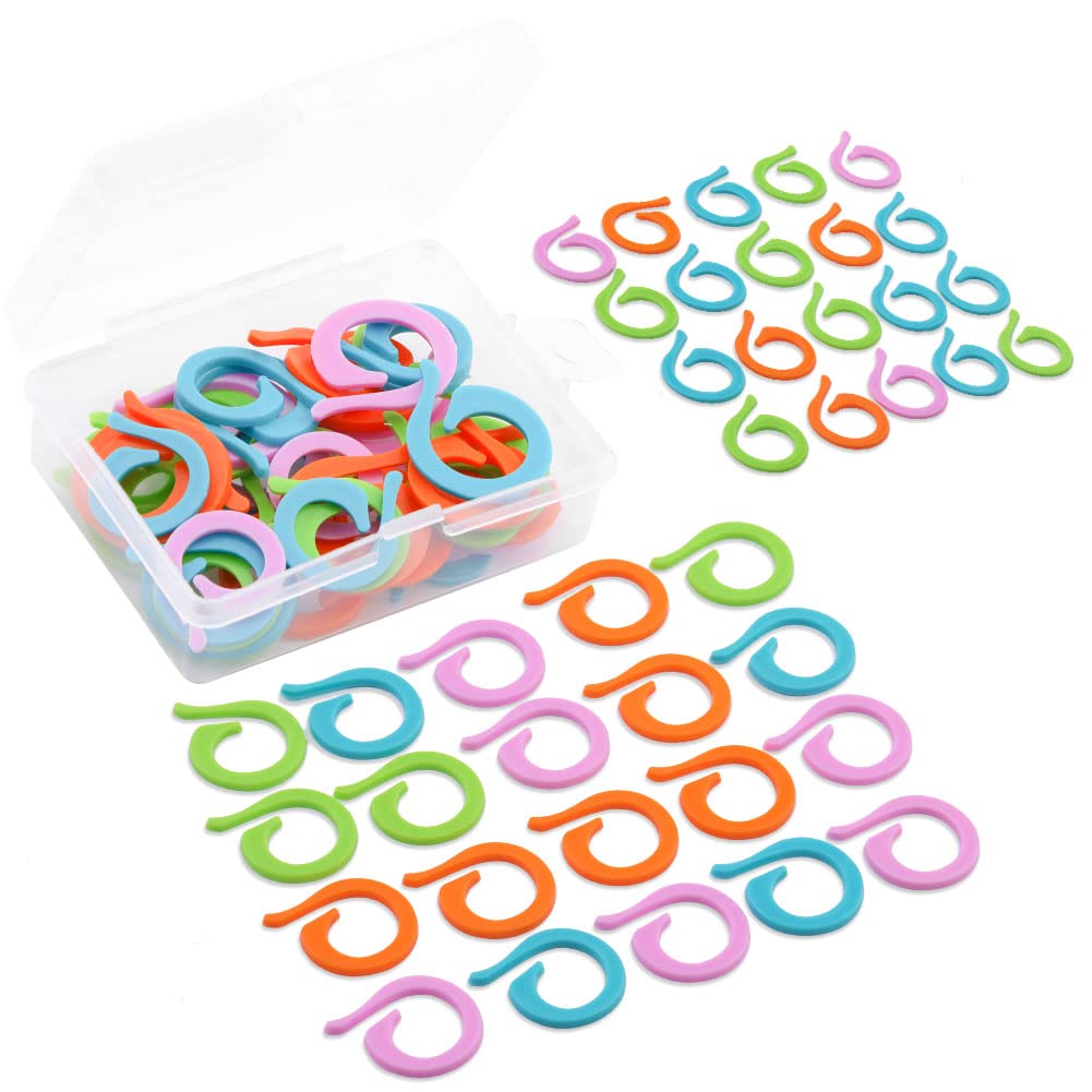 Anneaux Marqueurs Tricot 220 Pièces - 3 Tailles - Avec Boîte Rangement - Benlay