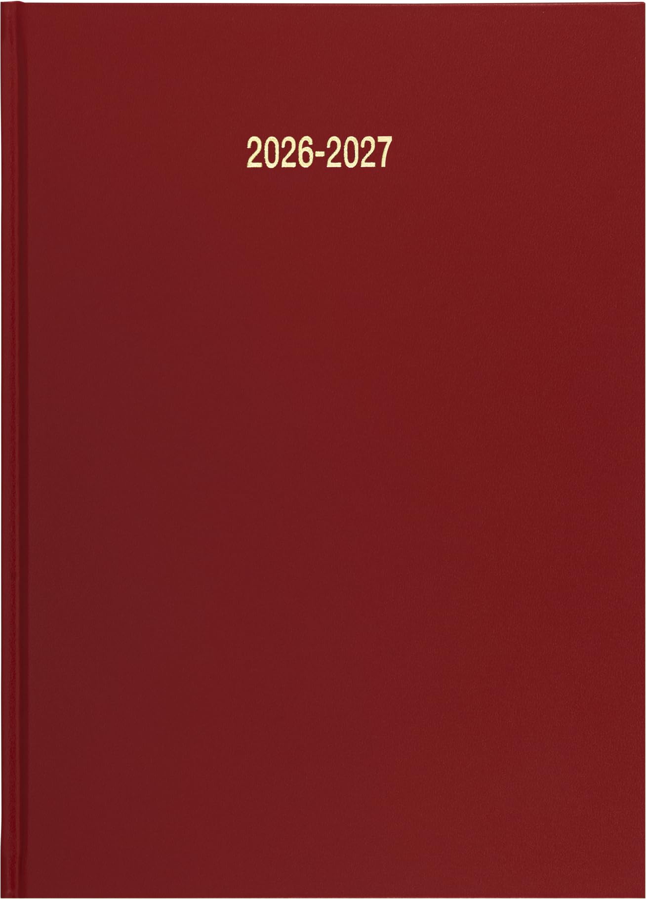 Star Note 2026-2027 A5 Week to View Academic Diary School Planner Student Oragniser - Burgundy