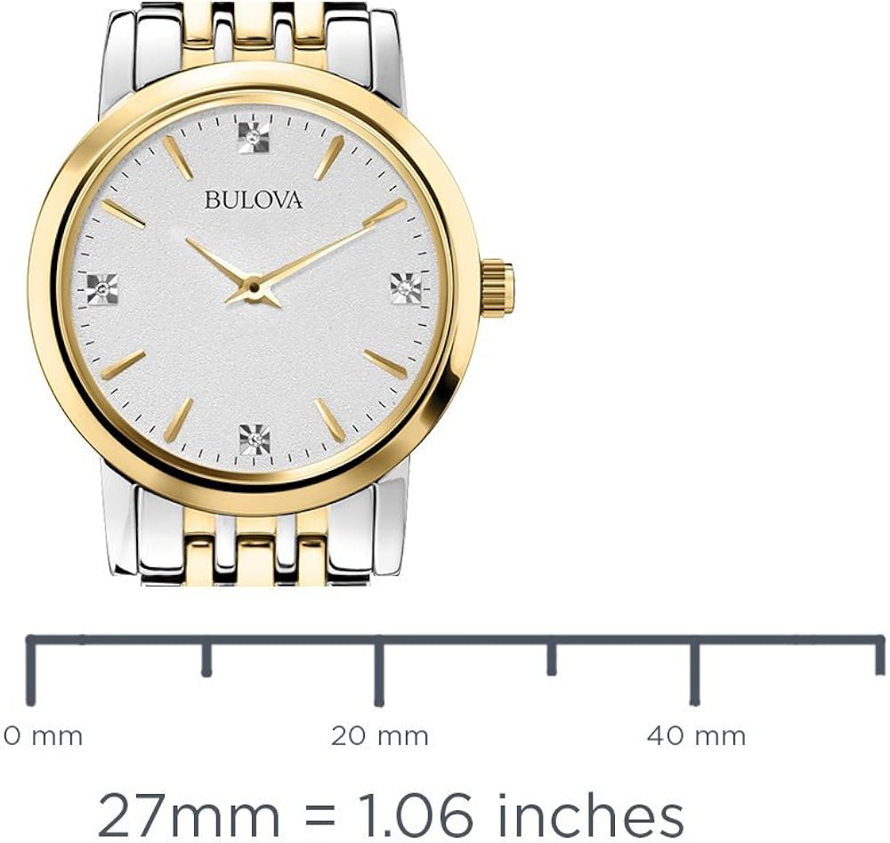 Bulova Diamonds 98P115 - Orologio da Polso Donna Bulova Diamonds 98P115 - Orologio da Polso Donna