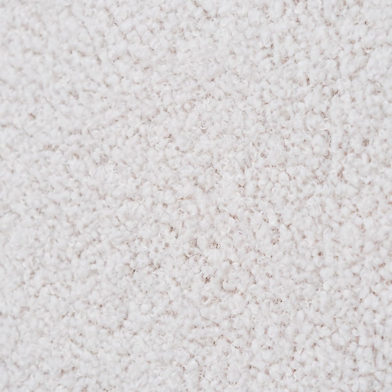 Flamingueo Specchio da Parete - Cornice Tessuto Teddy - Forma Irregolare - Specchio Ondulato - Decorazioni Casa - Beige - 160 x 60 x 4 cm