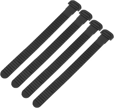 KESYOO 4 Adjustable Ice Skate Straps Heavy Duty Durable Replaceable Buckle Straps for Hockey Shoes Roller Skate Accessories Fixation Style