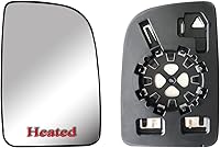 Vista 6 de Espejo convexo inferior izquierdo para puerta de repuesto con placa trasera para Mercedes Freightliner Sprinter a partir de 2019