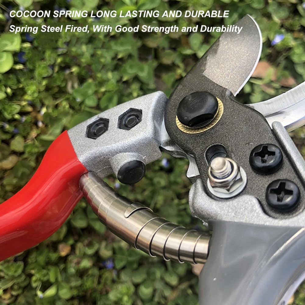 Ressorts Sécateur Jardin - 5 Pcs, Ressorts Volute Acier Inoxydable Rechange, Convient Pour Cisailles Vigne Arbre Jardin - QIEDOVIEY - Jardin