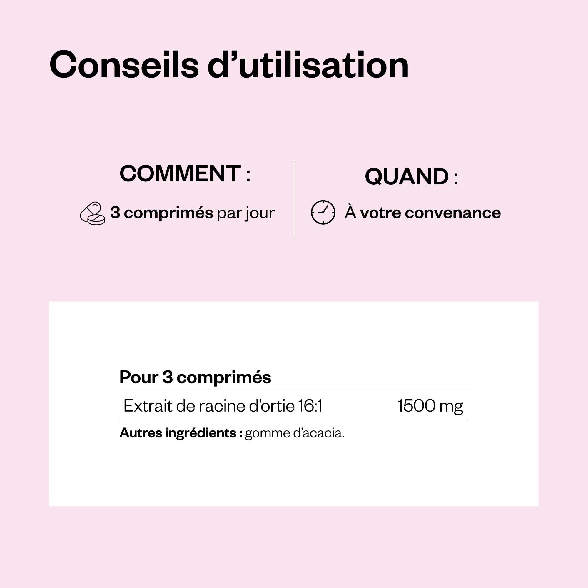 Nettle Root Extract - Extrait Naturel de Racine d’Ortie - Contribue à Soulager les Symptômes de l’Hypertrophie Bénigne de la Prostate (Réveils Nocturnes, Besoins Urgent d’Uriner…) - Supersmart