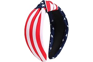 Red, White, and Blue Headbands for Women: Celebrate the 4th in Style