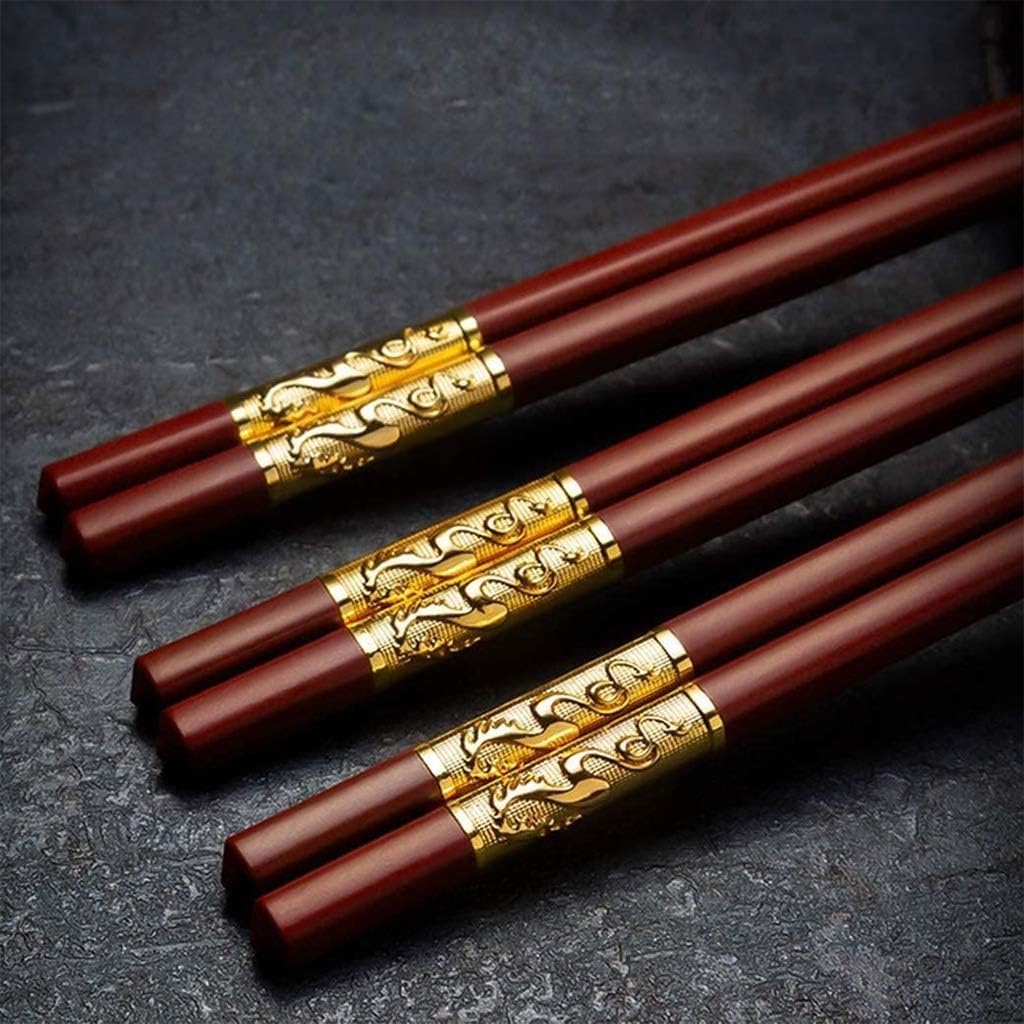 baguette japonaise cooking chopsticks Baguettes, 10 paires de baguettes de style coréen chinois de style japonais, baguettes en fibre de verre rouge réutilisables