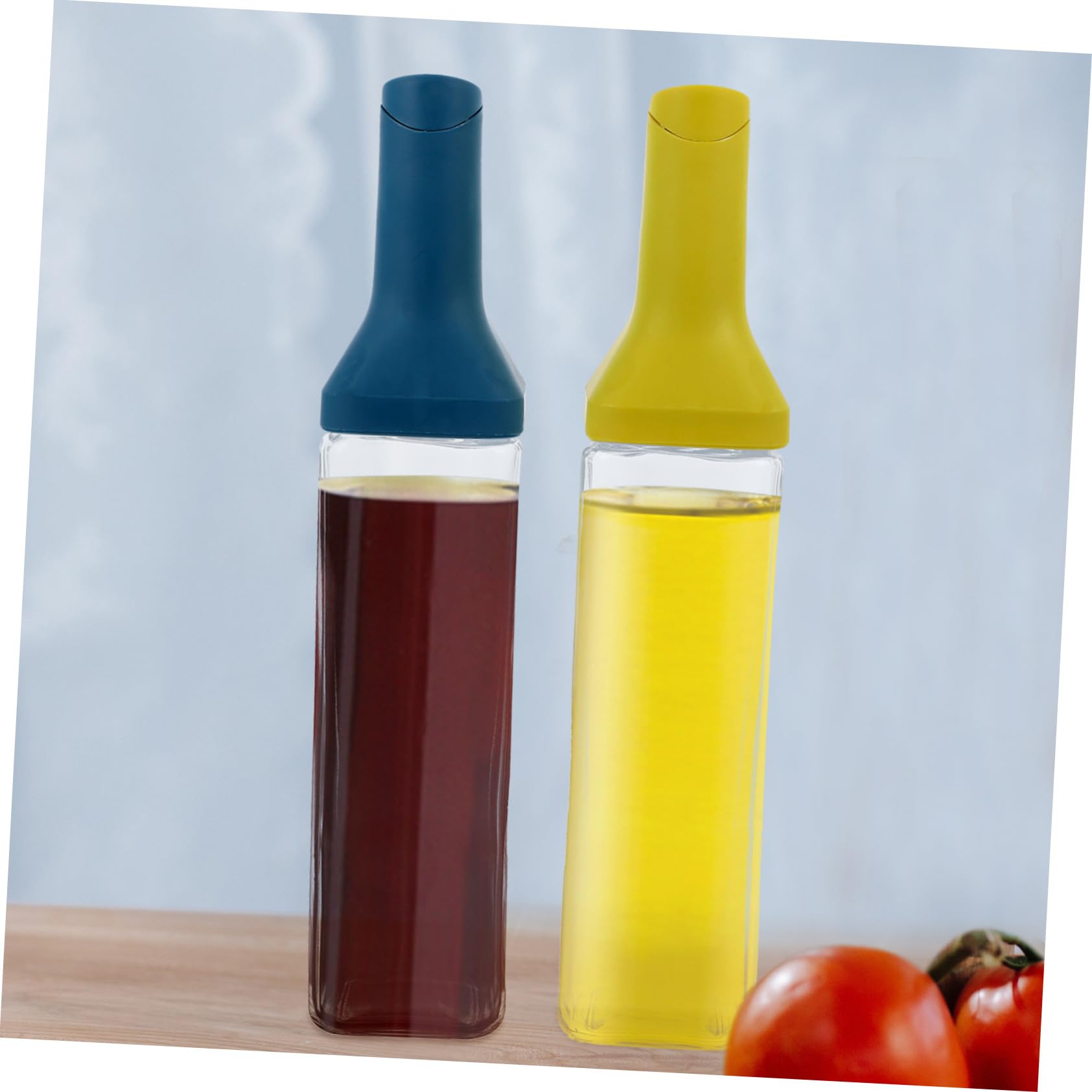UKCOCO 2piezas Botella de Aceite Prueba de Fugas Bote para Salsa de Soja Dispensadores de Botellas de Aceitunas para Cocinar para Condimentos Cocina Utensilios de Cocina