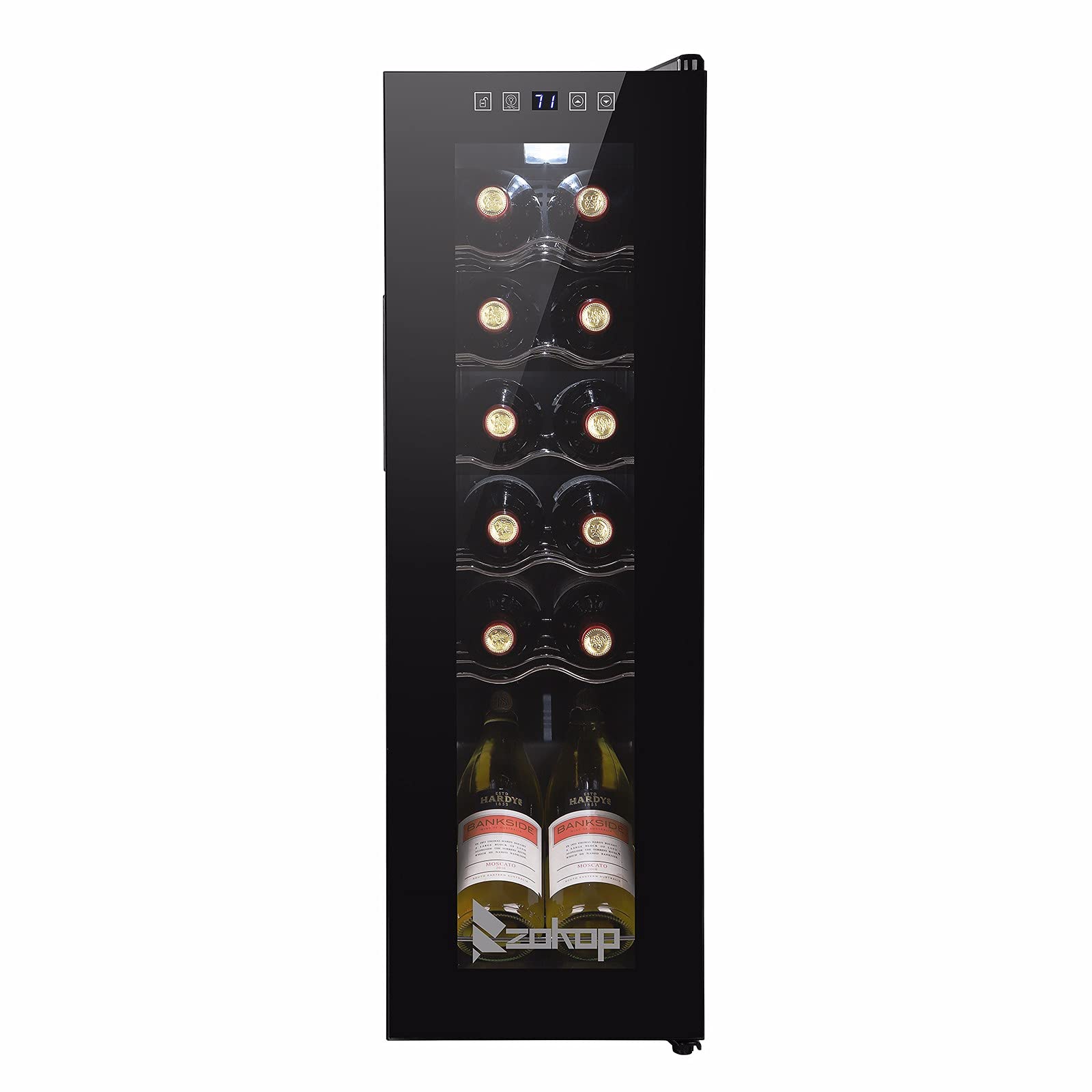 KKKKKK 48343419-df6a-4fbe-95e5-5b8524574e82 1.2 cu ft Wine Cooler Black