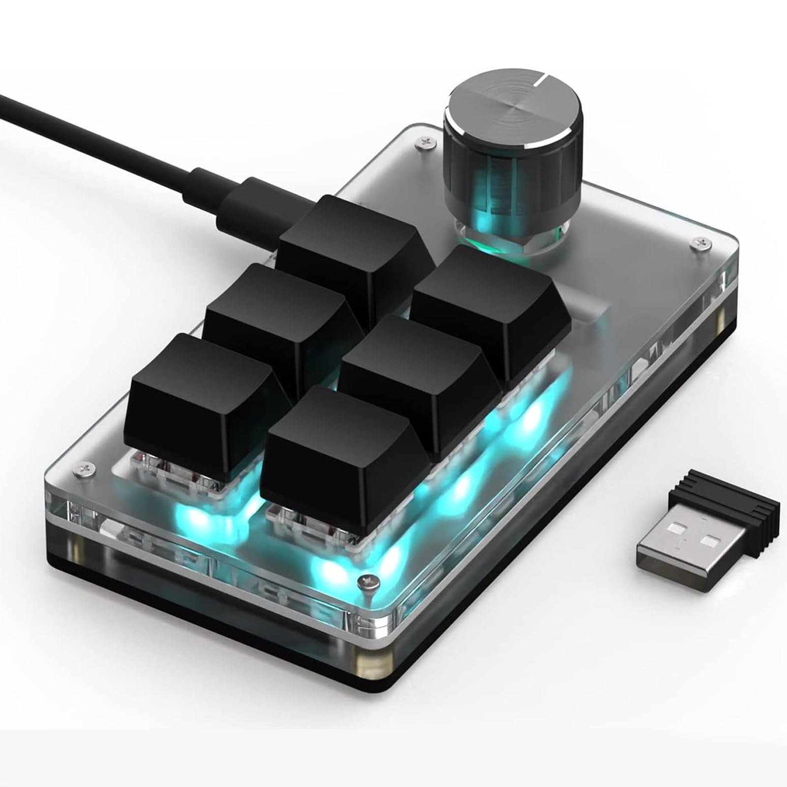 Amazon | SIKAI CASE マクロキーボード 無線 片手キーボード Bluetooth