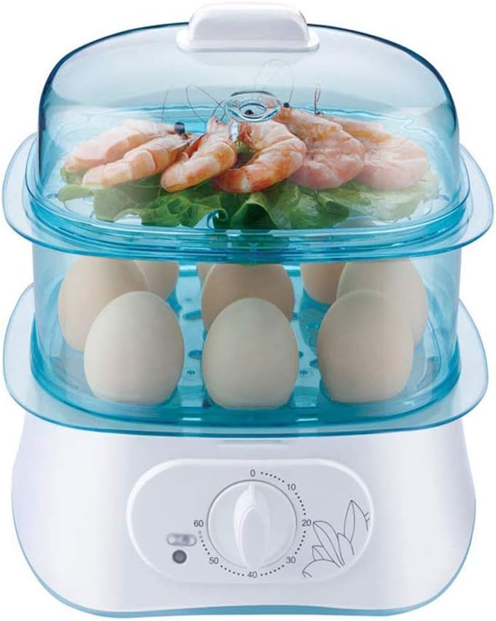 Stackable Baskets Food Steamer with Rice & Grains Tray, Cooking Vegetables, Meats