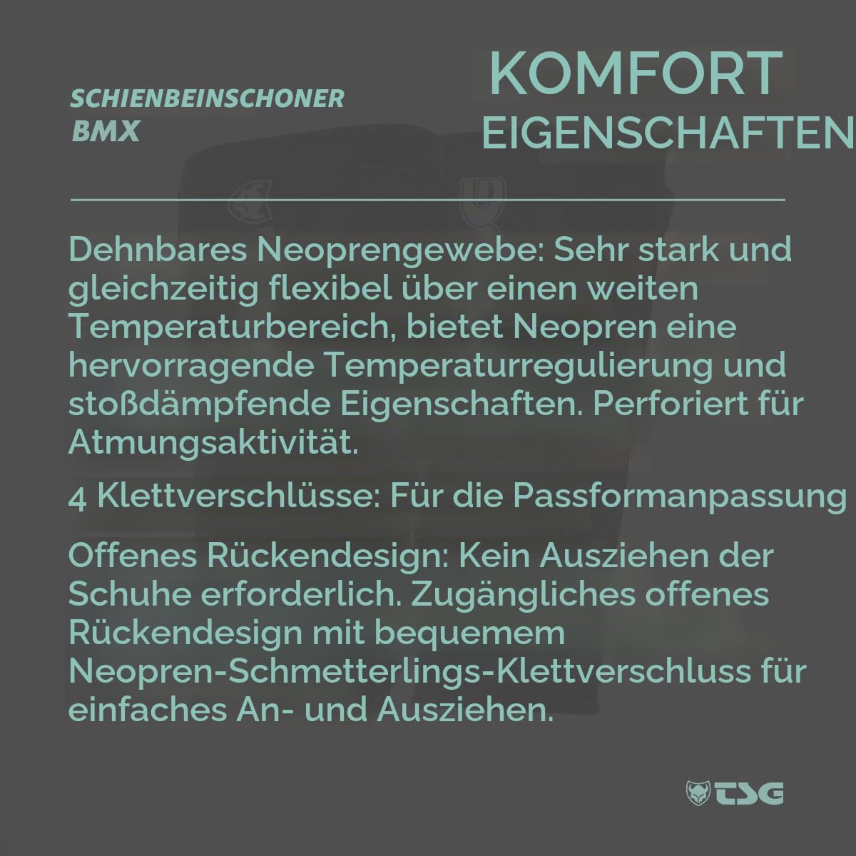 TSG Schienenbeinschoner Shinguard BMX