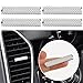 Car Air Conditioning Vent Strip for Cayenne (2018–2021) – Toggle Style AC Outlet Cover, ABS Plastic Wind Vent Strip, 4-Piece Replacement Set Compatible with For Cayenne For HVAC