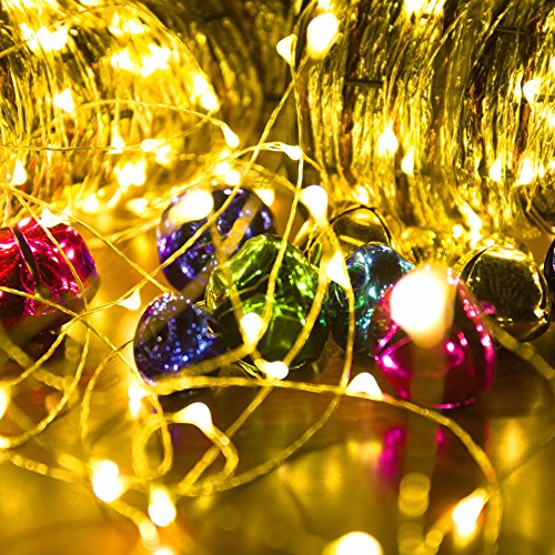 Ehome Fairy Lights Usb Powered Fairy Lights Plug In 66Ft 200 Led String Lights Decorative Lights For Bedroom Indoor Christmas Wedding Party Patio Window (Warm White) #TOP4
