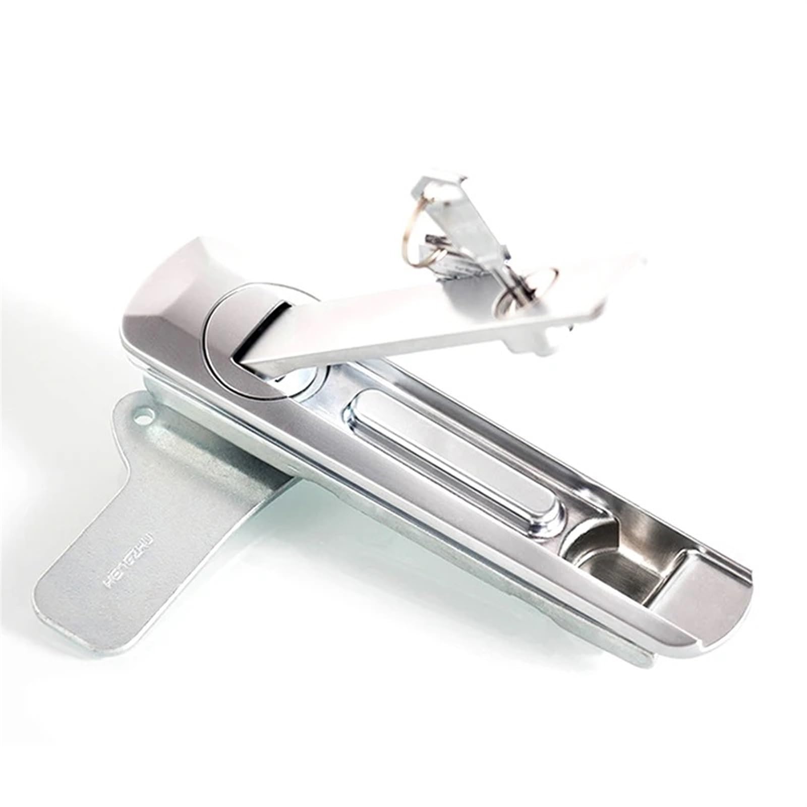 Cerradura con llave for manija de gabinete o sin llave for gabinete electrónico, taquilla de gimnasio, caja de metal, estantes de distribución, hardware Rarelock MS551 1 pieza(401-3-2)