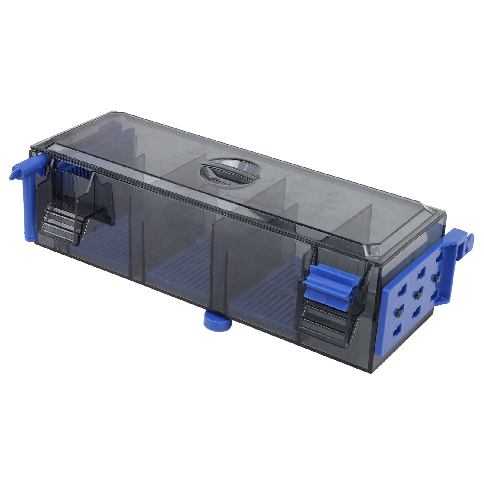 Ymiko Aquarium Filter Multi Layer Visible Hang On Suspension Low Noise Housing with Filter Media for Fish