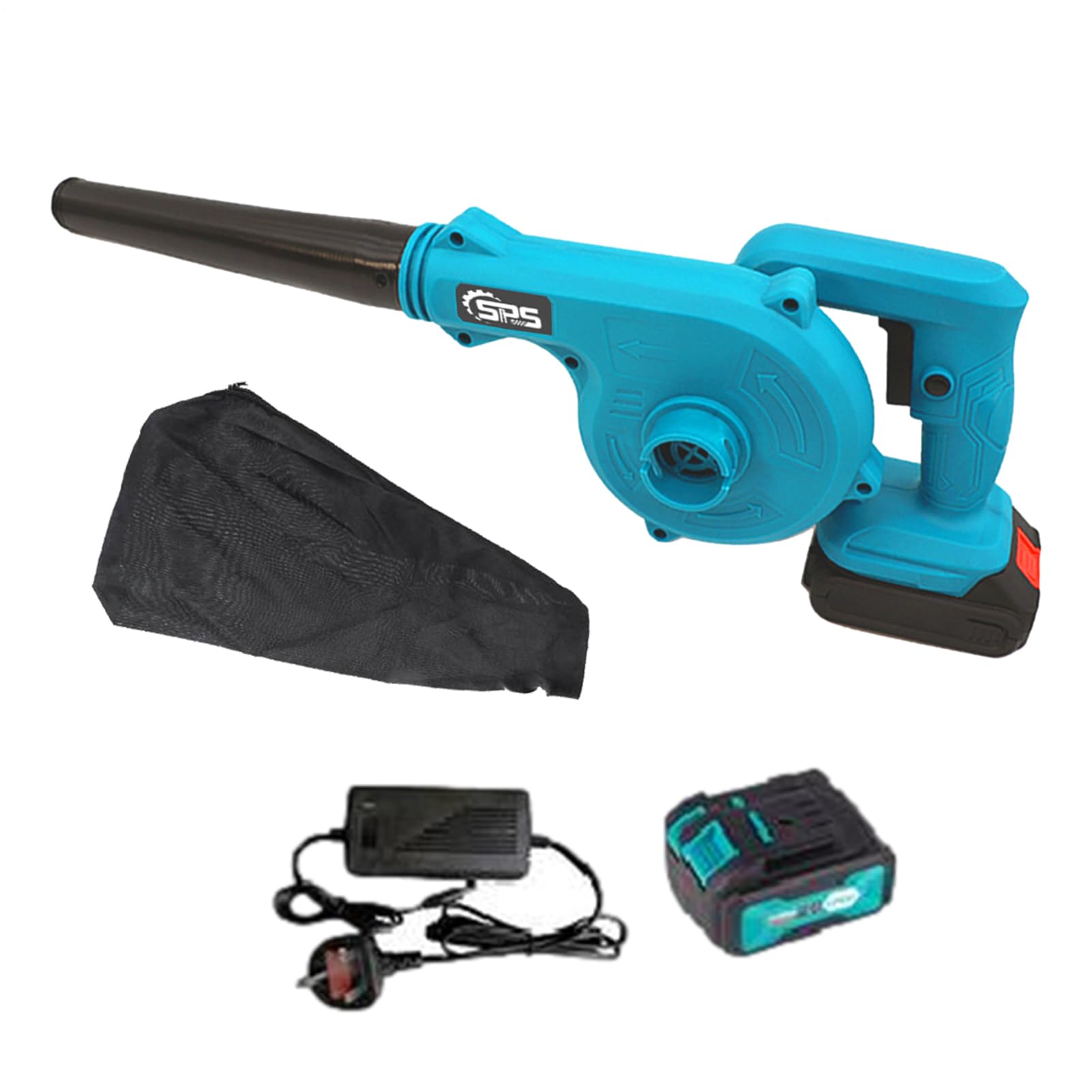 Aspirapolvere senza fili - Soffiatore elettrico, spazzatrice a batteria | Soffiatore d'aria portatile, Collettore di polvere, Soffiatore per manutenzione del giardino Garage patio esterno pulizia