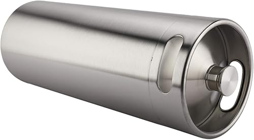 Miniatura 2 de YB YaeBrew - Cantina de barril de acero inoxidable de 10 L, 2.64 galones, barril de cerveza artesanal - Plata (340 onzas)