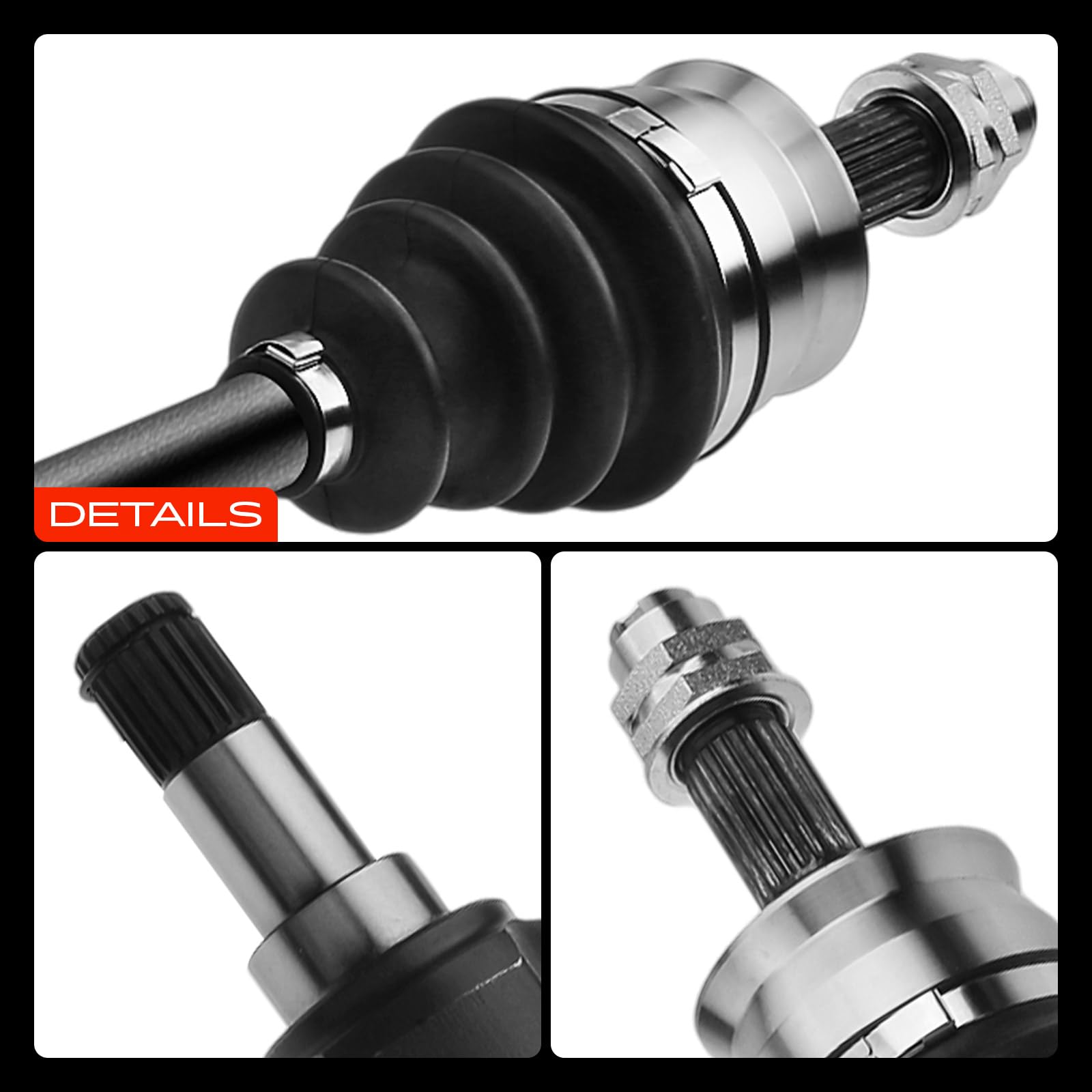 Frankberg Albero di trasmissione semiasse cambio manuale assale | Compatibile con: 500 312, Ypsilon 312, 312 319, Van 312 519, KA RU8, 500 C 312
