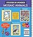 Brain Games - Sticker by Number: Mosaic Animals (28 Images to Sticker)
