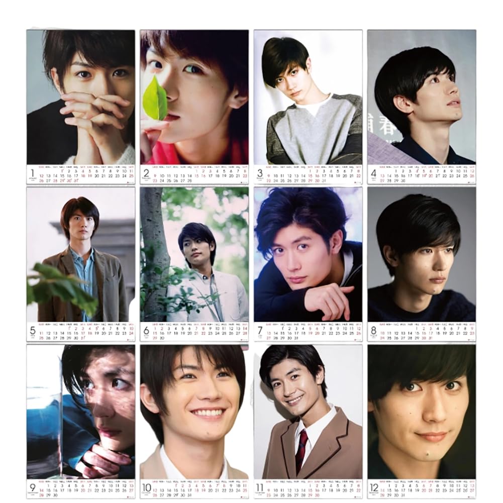 Amazon | 三浦春馬 週 カレンダー 2026年 卓上カレンダー スケジュール