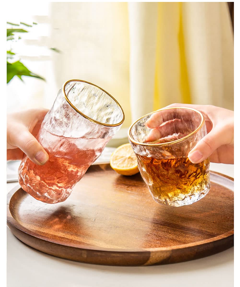 Highball-Gläser, 6er-Set, hochwertige Kühler, 325 - 383 ml, vielseitige Glaswaren für Wasser, Saft, Cocktails, Eistee – ideale Trinkglasbecher